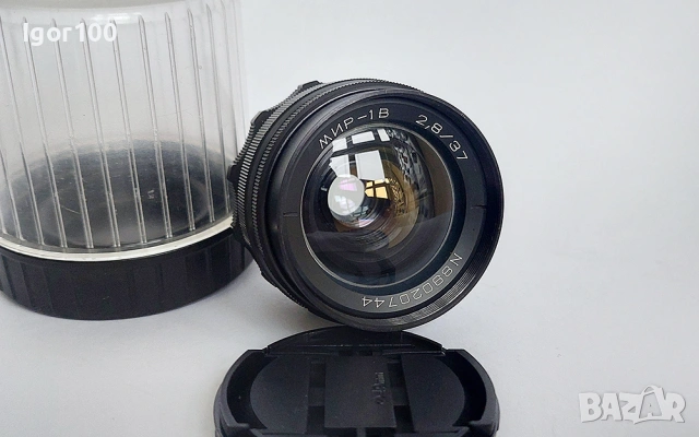 МИР -1В - обектив ръчен фокус - на М42, снимка 2 - Обективи и филтри - 53305853
