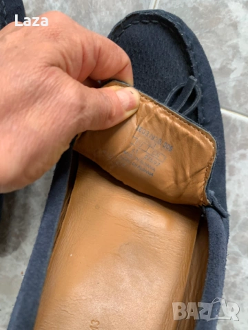 Продавам мъжки обувки велурени , снимка 4 - Ежедневни обувки - 39932216