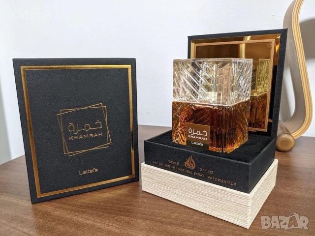 Khamrah EDP 100 ml Lattafa - арабски УНИСЕКС парфюм вдъхновен от Angel’s Share/Killian, снимка 2 - Унисекс парфюми - 46080782