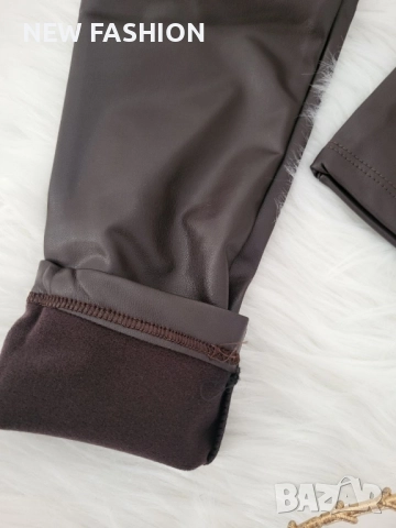 Разпродажба ✨ Дамски Кожен Клин с Лека Вата ✨, снимка 4 - Клинове - 52001033