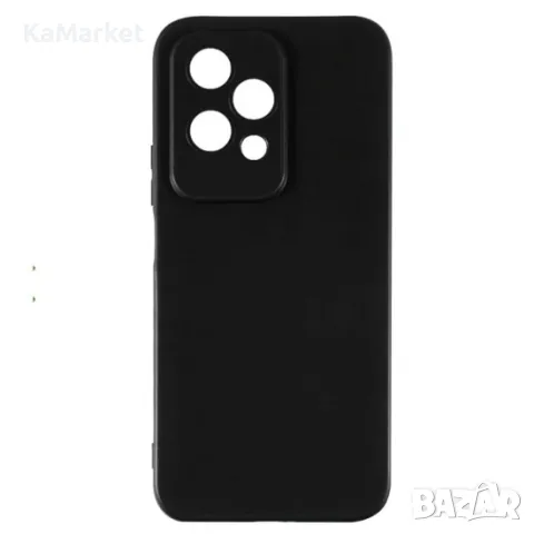 Силиконов кейс iPaky Solid матиран, За Honor 200 Lite, Черен, снимка 1 - Калъфи, кейсове - 47850348