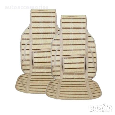 Универсална подложка за седалка тип бамбук - 17002, #1000037173
