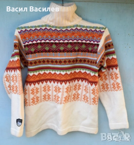 Дамски вълнен пуловер, снимка 3 - Блузи с дълъг ръкав и пуловери - 51932997