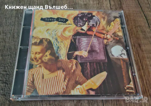 Компакт Дискове - Рок - Метъл: Green Day – Insomniac, снимка 1 - CD дискове - 48381035