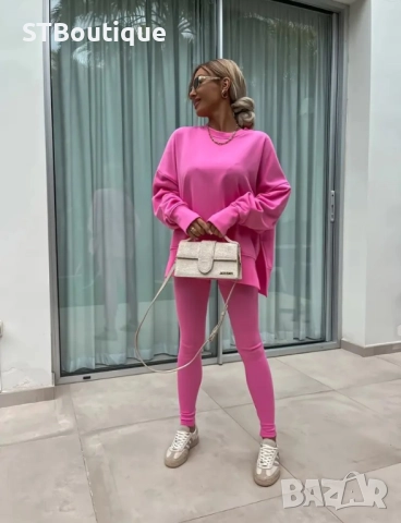 ⭐ ТОП ОБЯВА – Дамски елегантен комплект • STBoutique ⭐, снимка 4 - Комплекти - 52540185