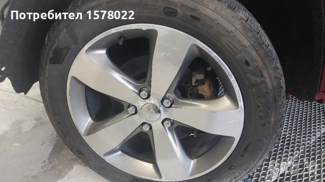 20-ки джанти за jeep grand cherokee с гуми , снимка 5 - Гуми и джанти - 51279352