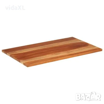 vidaXL Плот за маса, акациево дърво масив, 25-27 мм, 60x100 cм(SKU:285992), снимка 2 - Маси - 48587756