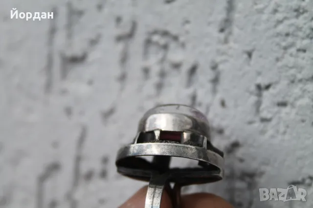 Авторски сребърен пръстен , снимка 11 - Пръстени - 49862364