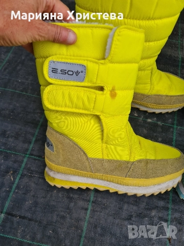 топли ботуши , снимка 2 - Дамски апрески - 51811272