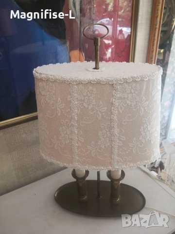 Старинна настолна лампа , снимка 3 - Антикварни и старинни предмети - 50456190