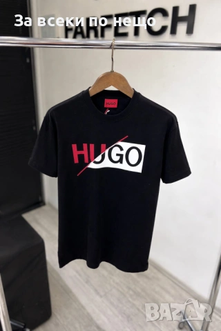 Hugo Boss Мъжка Тениска👕Мъжка Блуза С Къс Ръкав - Различни Цветове Код Urban11, снимка 2 - Тениски - 53666348