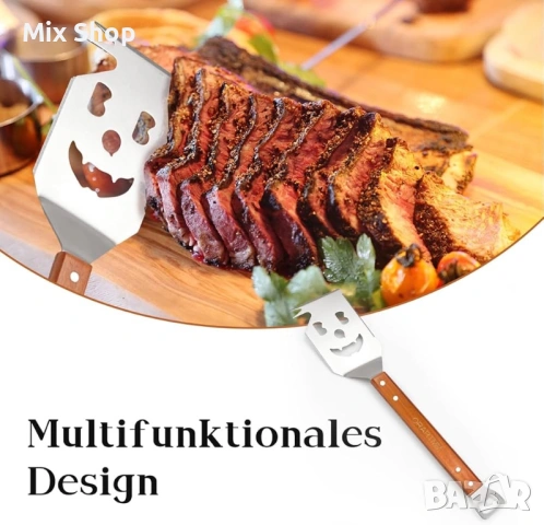 Нова мултифункционална 7 в 1 шпатула за барбекю за външен грил, снимка 5 - Други стоки за дома - 53707272