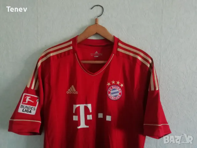 Bayern Munich #9 Petersen Adidas 2011/2012 оригинална тениска фланелка Байерн Мюнхен XL , снимка 3 - Тениски - 49199186