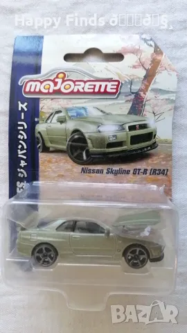 💕🧸Majorette Nissan Skyline GT-R [R34]   Japan Series, снимка 1 - Колекции - 46645896