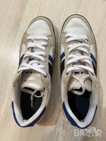 Tommy Hilfiger оригинални спортни кецове от естествена кожа, снимка 7 - Кецове - 51037443