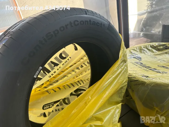 ГУМА CONTINENTAL CONTISPORTCONTACT 5 275/50 R20 113W XL, снимка 6 - Гуми и джанти - 49419054