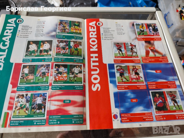 Албум със стикери World cup france 98 ds sticker collection, снимка 5 - Колекции - 53493271