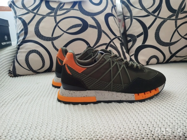 EU 46 Riccardo Farini Мъжки Спортни Обувки Маратонки, снимка 6 - Маратонки - 53491206