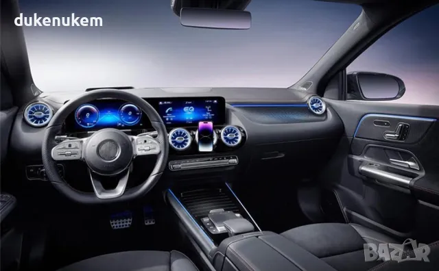 Магнитна стойка за телефон, за кръгли вентилационни отвори за Mercedes, снимка 3 - Аксесоари и консумативи - 50000483