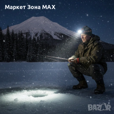 Мощен челник BL-T80-P50 - ZOOM и лесно USB зареждане, снимка 2 - Къмпинг осветление - 53419510