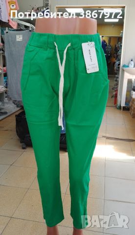 Дамски памучен летен панталон, снимка 1 - Панталони - 45232476