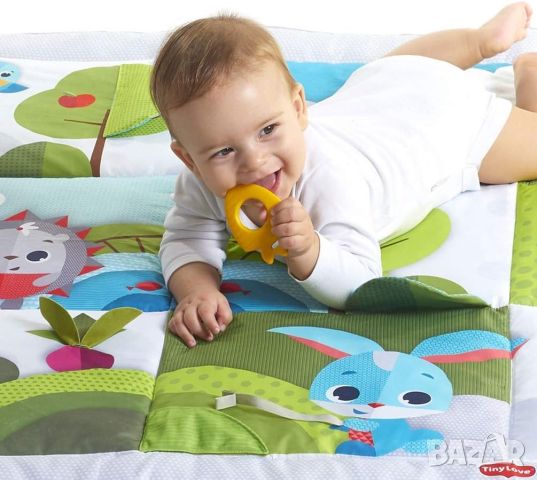 Tiny Love Super Mat, бебешка постелка за игра, снимка 3 - Образователни игри - 45808362