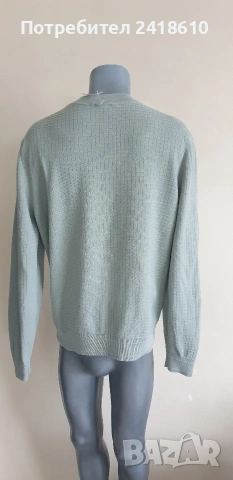 Hugo Boss HUGO Stoppo Cotton Knit Mens Size M ОРИГИНАЛ! Мъжки Памучен Пуловер!, снимка 9 - Пуловери - 53605476