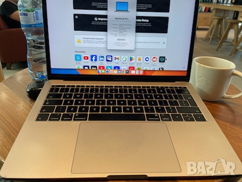 Macbook Pro 13 с нова батерия, снимка 4 - Лаптопи за работа - 45007847