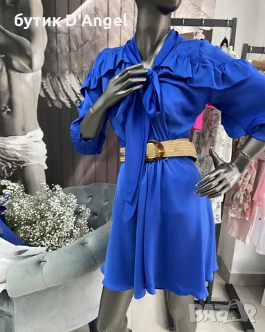 AVIN Рокля Sapphire Silk с колан, снимка 3 - Рокли - 44372022