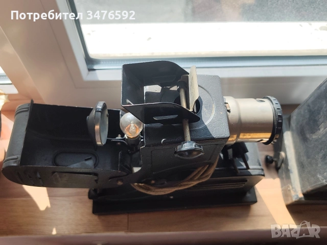 Стар руски Филмоскоп (Диапроектор) ФГК-49, 1950г. - Сделано в СССР