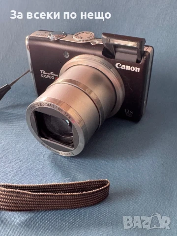 Цифров фотоапарат Canon PowerShot SX200 is , 12.1MP , 12X ZOOM