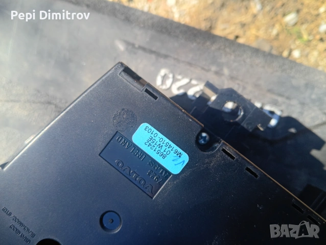 8651242 панел климатик за Volvo S60 01W17E, снимка 2 - Части - 53832609