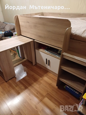 Детско Юношеско легло, снимка 3 - Мебели за детската стая - 52618736