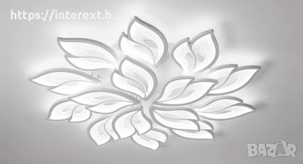 LED димируем плафон с дистанционно управление 2x165W, снимка 2 - Лед осветление - 53841584