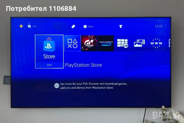 Playstation 4 PRO/PS4 PRO - 1TВ с един джойстик, снимка 4 - PlayStation конзоли - 54271363