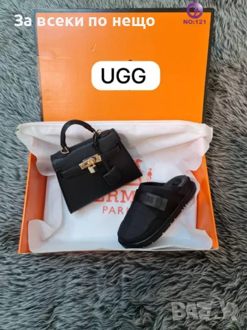 Дамски чехли UGG - Налични различни цветове Код D872, снимка 3 - Чехли - 47241296