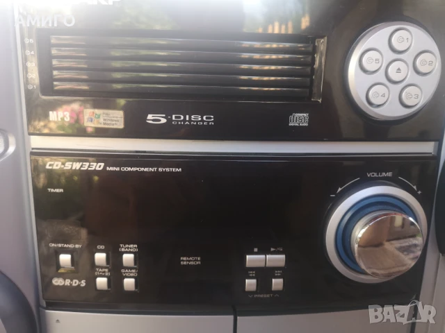 Продавам аудио система SHARP CD-SW330, снимка 5 - Аудиосистеми - 51224499