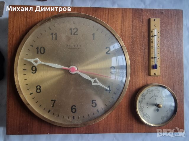 Часовник WEIMAR от соца, снимка 1 - Стенни часовници - 45652238