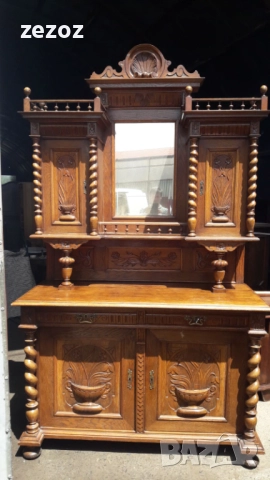 Шкаф-бюфет ретро №76, снимка 2 - Бюфети - 52009356