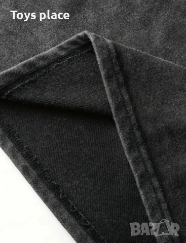 S/M графитена тениска Pause, снимка 4 - Тениски - 54009121