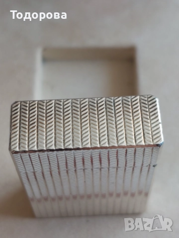 Сребърна Запалка Дюпонд(S.T.Dupont lighter) с оригинална кутия и документи, 800 лв, снимка 11 - Други ценни предмети - 52335907