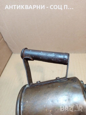 Соц Стара Бензинова Лампа Пърлачка Горелка. НОМЕР 675., снимка 8 - Антикварни и старинни предмети - 53396271