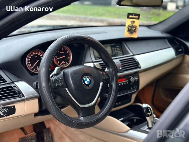 BMW X6 Беузпречен* М-pack * navi* 3.5 d* сменени вериги, снимка 9 - Автомобили и джипове - 53810803