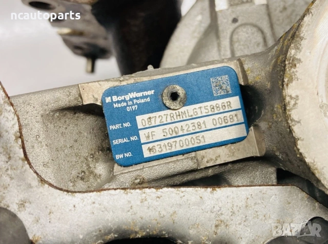 Турбо за Дачия Сандеро B8 1.0 Tce безнин H4DD460 16319700051 BorgWarner 2020, снимка 6 - Части - 54188840