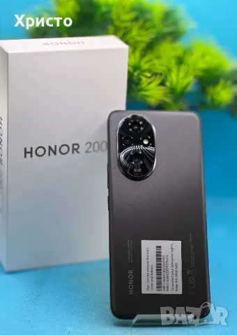 ГАРАНЦИОНЕН!!! Honor 200, 12GB, 512GB, Black, снимка 3 - Други - 48518480