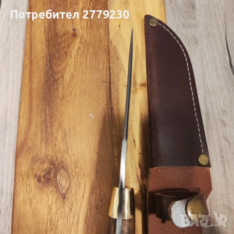 Нож ръчна изработка на Майстор П.Неделев, снимка 13 - Ножове - 50885554