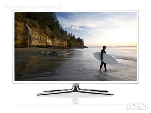 Телевизор Samsung UE40ES6710S FULL HD 3D SMART TV бял, снимка 1 - Телевизори - 49312874