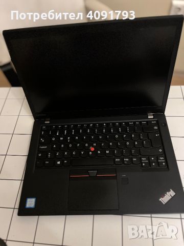 Лаптоп Lenovo ThinkPad T470s, снимка 1 - Лаптопи за работа - 45649320