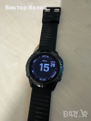 Часовник Garmin Fenix 6x pro, снимка 3 - Мъжки - 52868030