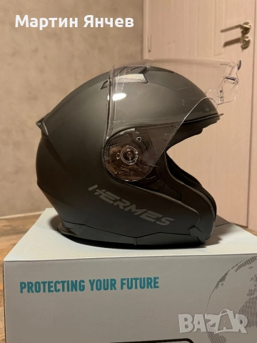 Каска Hermes Pilot, снимка 6 - Аксесоари и консумативи - 54129233